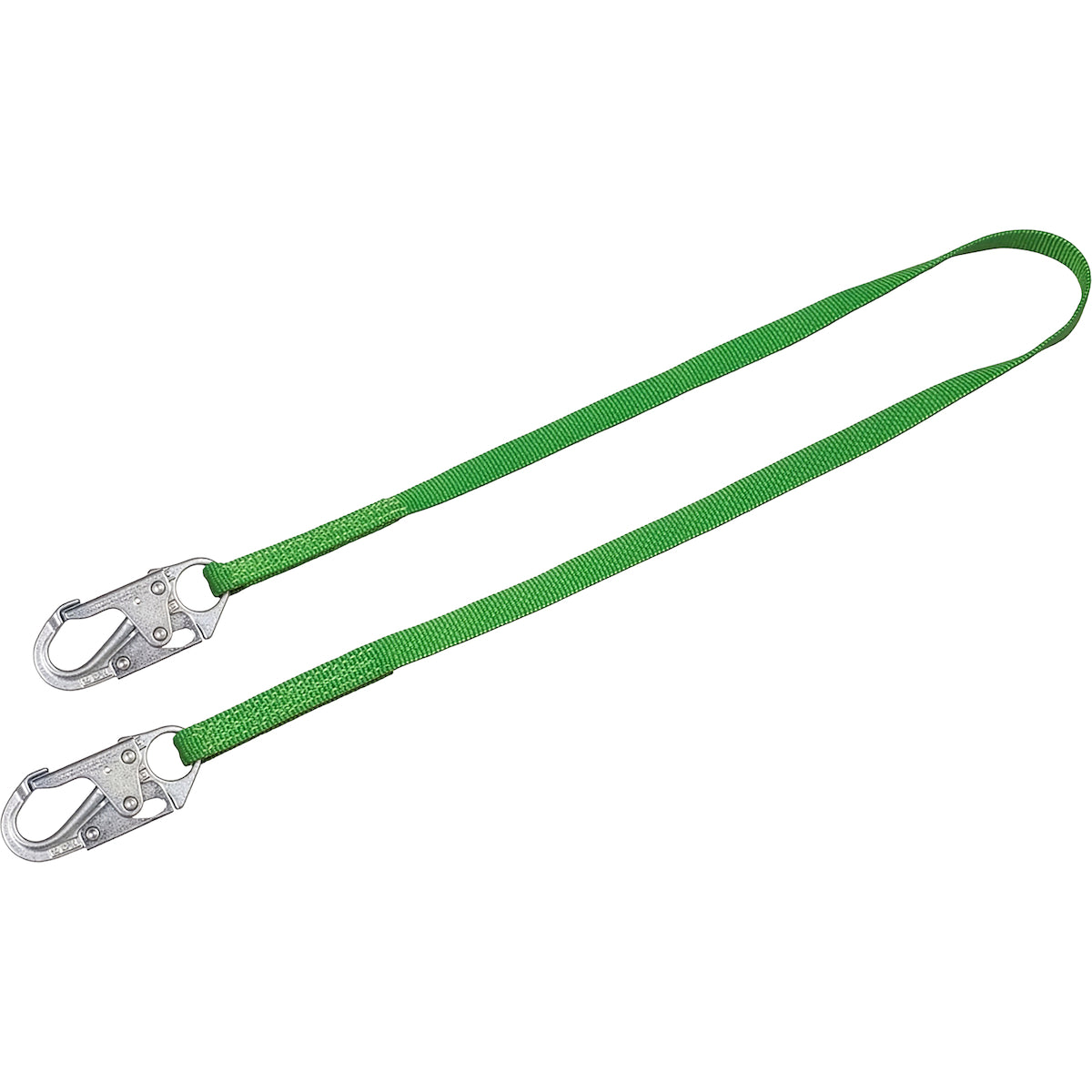 Miller® Positioning Non-Shock-Absorbing Web Lanyards, with Locking Snap Hooks