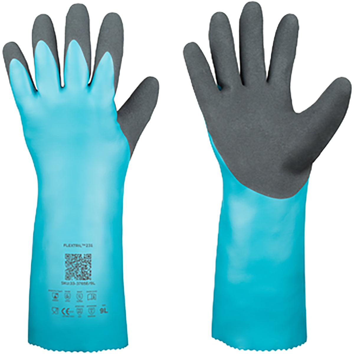 Assurance 33-3765E – Supported Nitrile, PolyKor® Cut Resistant Blended Liner with MicroFoam Grip - 67 Mil