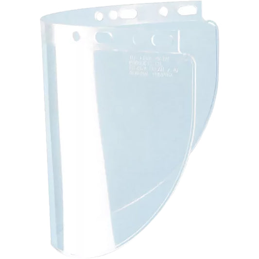 Fibre-Metal®: Universal Fit Propionate Safety Visor - Clear - .060" Thickness