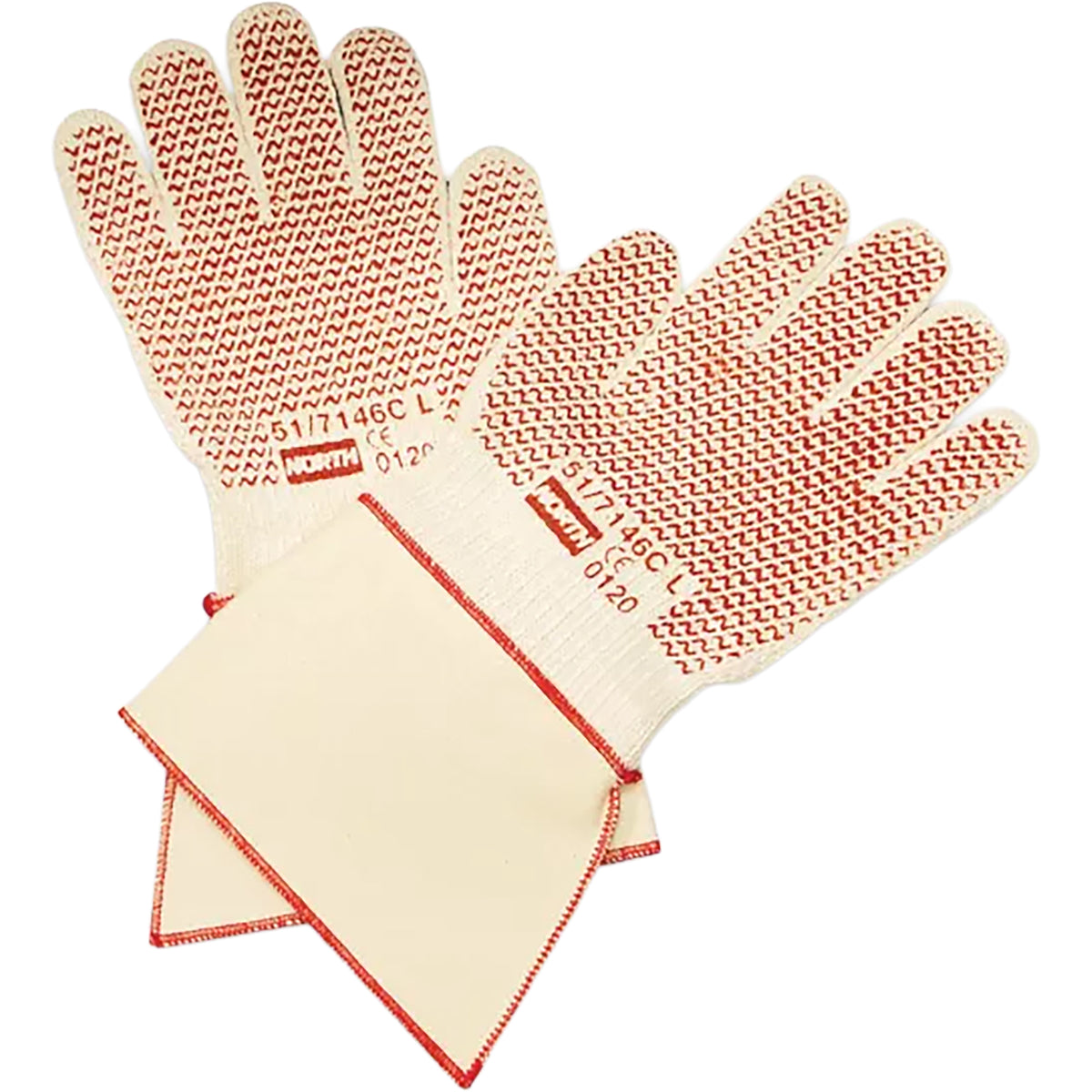 North 51/7147C – Double Layered Cotton/Poly Seamless Knit with Double-Sided Nitrile Coating
