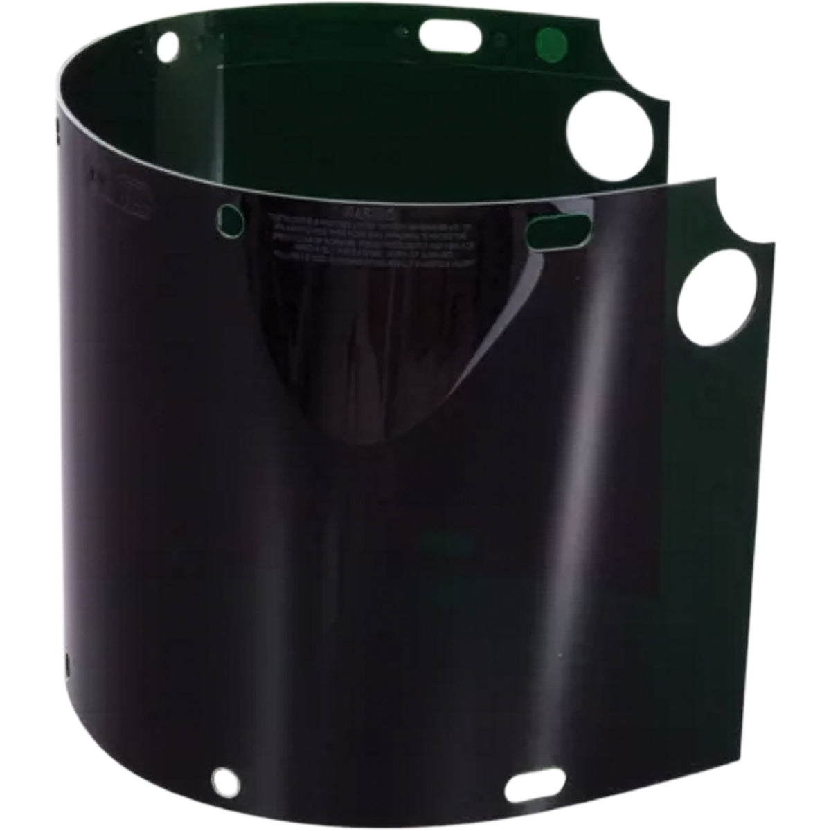 Fibre-Metal 6750IRUV5 – Universal Fit Propionate Safety Visor - IR Shade 5.0 - .060" Thickness