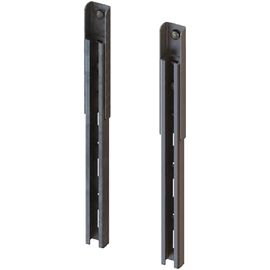 PIP Miller FPH_16852 Stainless Steel Vertical Rail for Ladder-Mounted Fall Protection Systems