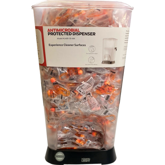 Howard Leight HL400-TFPOD-30-AM – Prefilled TrustFit® Antimicrobial-Protected Dispenser - TFPOD-30