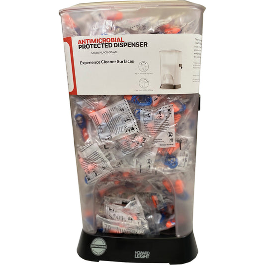 Howard Leight HL400-XTR-30-AM – Prefilled X-treme® Antimicrobial-Protected Dispenser - XTR-30