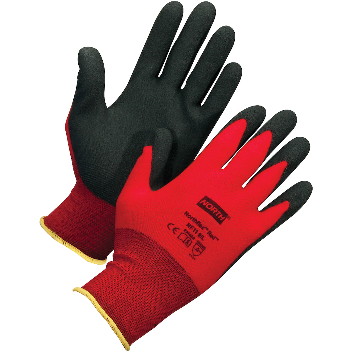 G-Tek NF11-V – Seamless Knit Nylon Glove with PVC Foam Coating on Palm & Fingers - Vend-Ready
