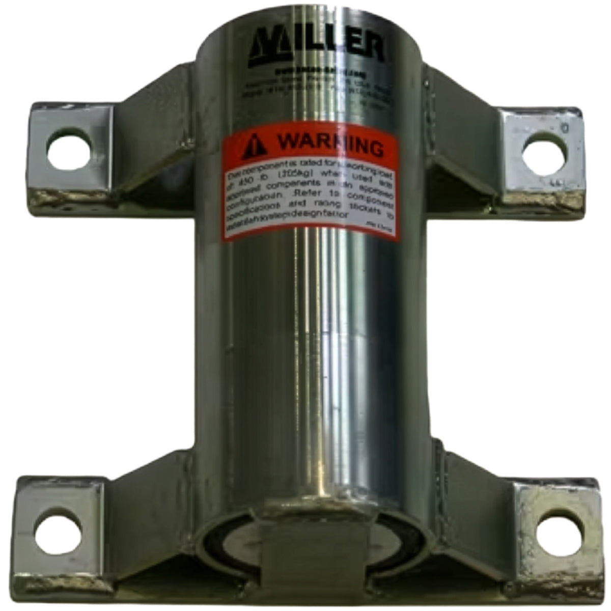 Miller DH-8SS/ – Wall-Mount Sleeve - DuraHoist Systems