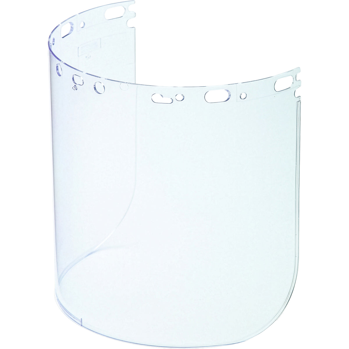 North 11390064 – Universal Fit Propionate Safety Visor - Clear - .070" Thickness - Individually Bagged