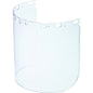 North 11390064 – Universal Fit Propionate Safety Visor - Clear - .070" Thickness - Individually Bagged