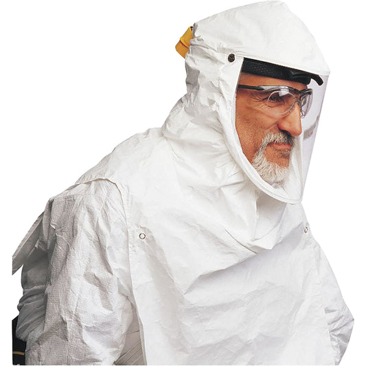 North®: Primair 100 Supplied Air Hood Assembly With Coated Bibbed Hood