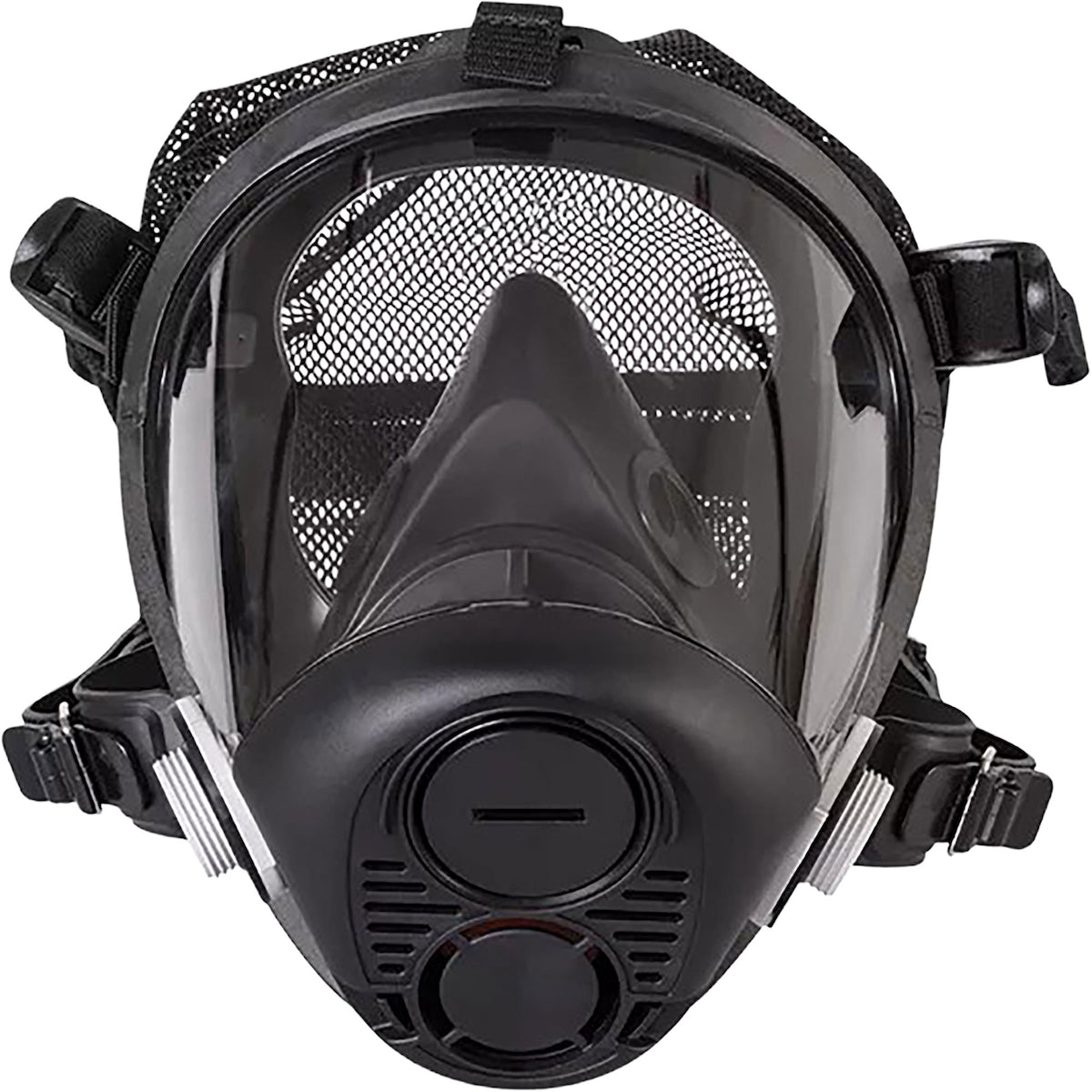 North® RU6500 Series Silicone Full Facepiece with Mesh Headnet