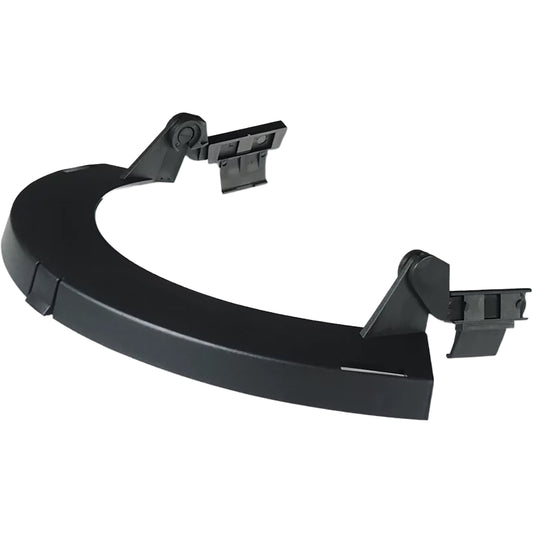 North CP5006 – Full Brim Hard Hat Bracket for Face Shields - Plastic, Slot Mount