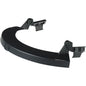 North CP5006 – Full Brim Hard Hat Bracket for Face Shields - Plastic, Slot Mount