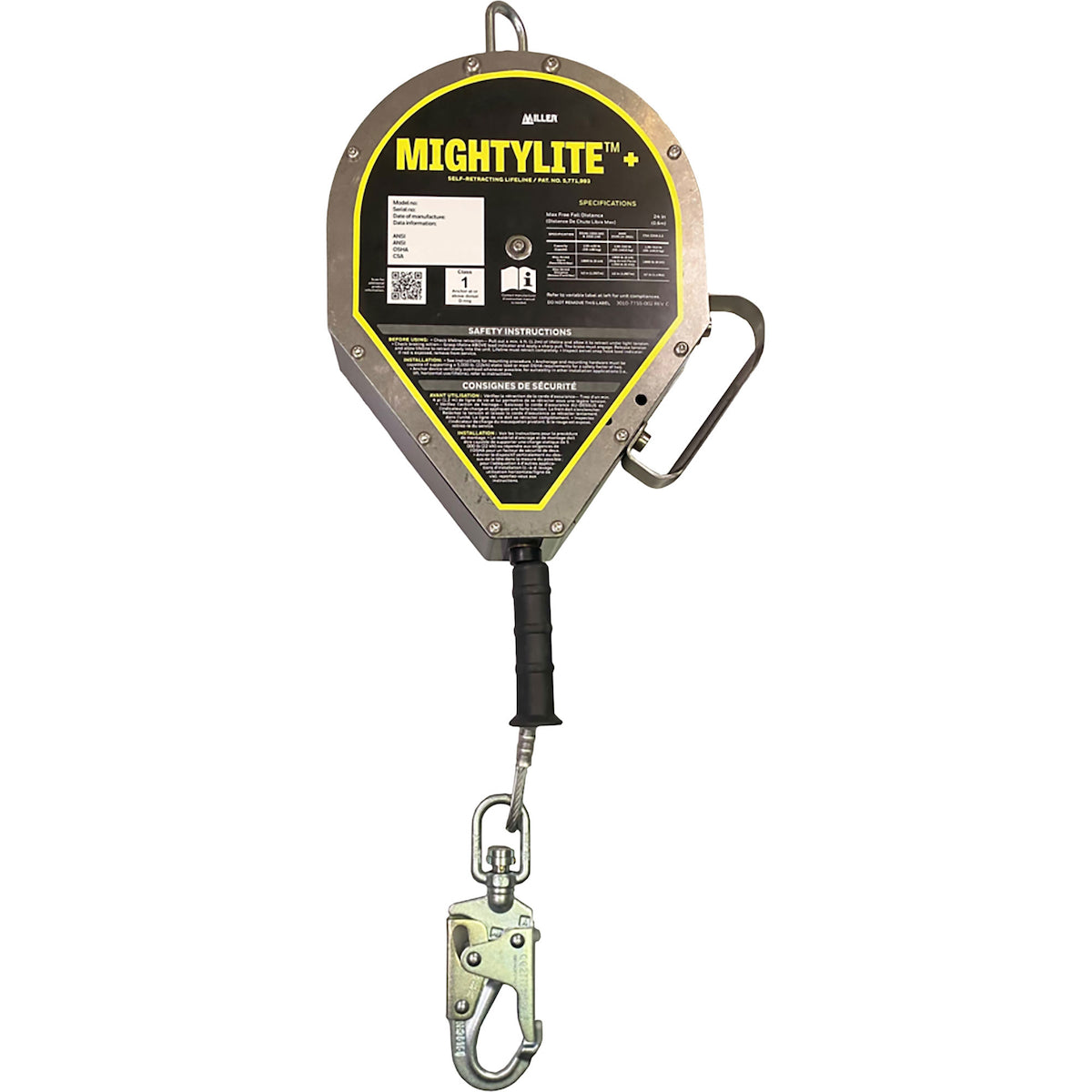 Miller® MightyLite™ Self-Retracting Lifeline