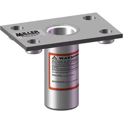 Miller® DuraHoist™ Flush Floor Mount Sleeve, Stainless Steel