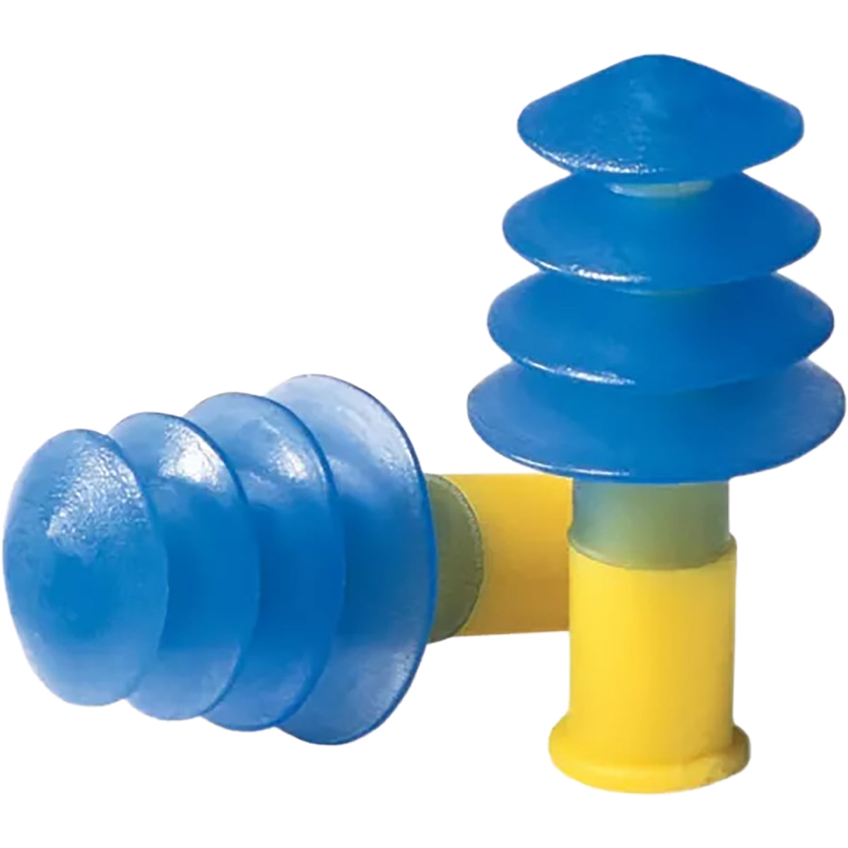 Howard Leight FUS30-HP – Tapered Reusable TPE Corded Ear Plugs, Regular - NRR 27