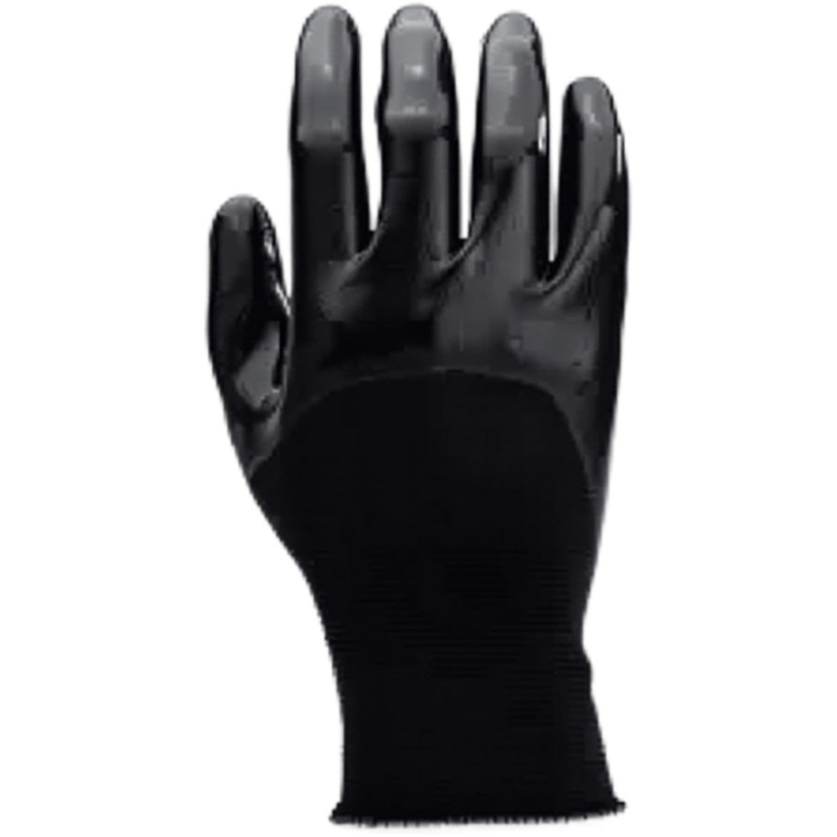 G-Tek 2232272N – Seamless Knit Polyester Glove with Nitrile Coated Smooth Grip on Palm, Fingers & Knuckles - 15 Gauge