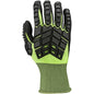 Boss 2332524N – Seamless Knit Engineered Yarn Glove with Impact Protection and Nitrile Foam Grip on Palm & Fingers
