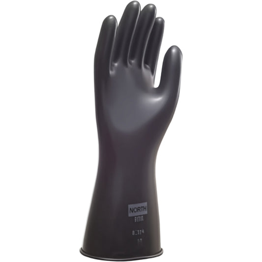 North B174 – 17 Mil Butyl Rubber Glove with Smooth Grip - 14"
