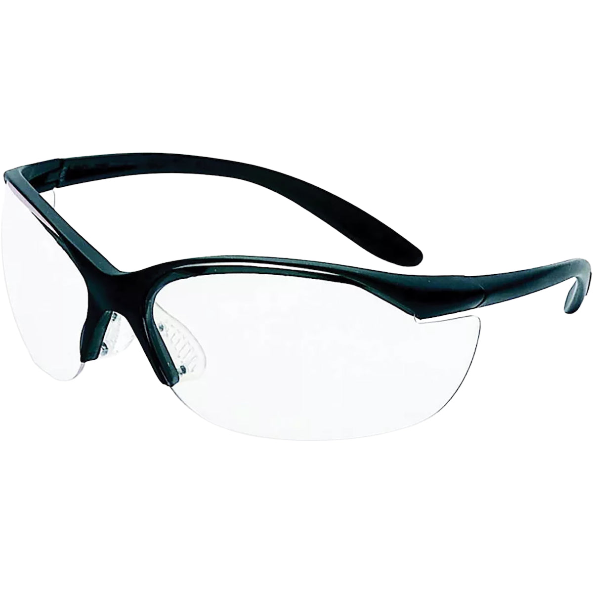 Howard Leight R-01535 – Howard Leight Vapor II black frame with clear lens and anti-fog coating Retail