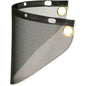Fibre-Metal S199 – Universal Fit Stainless Steel Wire Mesh Safety Visor - Black - 9.75" x 19" x .060" Thickness, Extended View