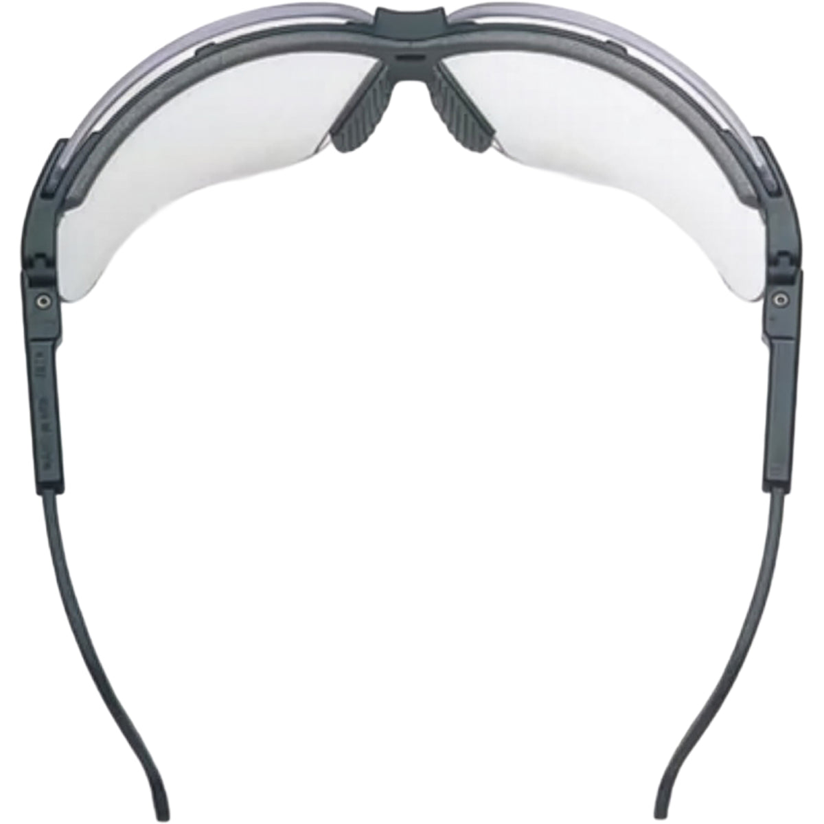 Uvex S99-S3200HS-BULK – Semi-Rimless Safety Glasses with Black Frame, Clear Lens and Hydroshield® Anti-Fog Coating in Bulk