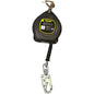 Miller® Falcon+™ Self-Retracting Lifeline, with Galvanized Steel Cable, Steel Swivel Snap Hook
