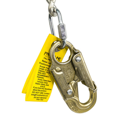 Frontline PSSW2R-US Patriot™ Positioning Chain with Swiveling Hook - Made in USA