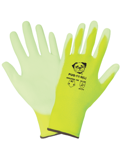 Global PUG-11-6 Chemical Handling Gloves - cut level A1 - tan
