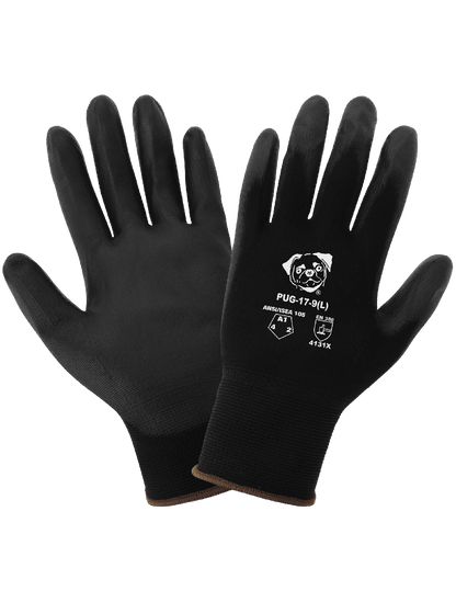 Global PUG-17-5 Chemical Handling Gloves - cut level A1 - black