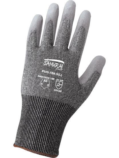 Global Glove - PUG-788 - Chemical Handling Gloves - cut level A5 - tan