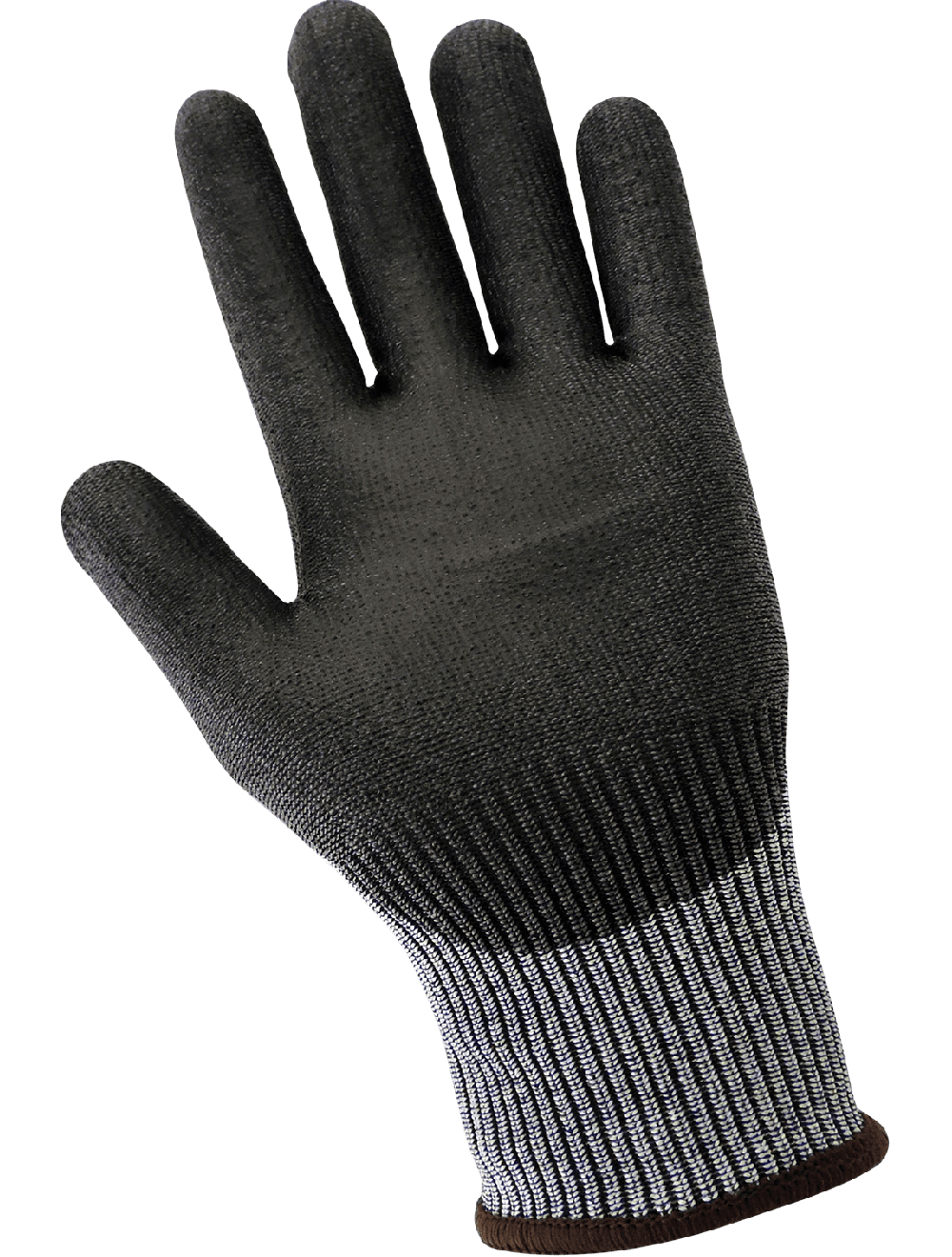 Samurai Glove® Cut Resistant, Salt-and-Pepper 13-Gauge Tuffalene® Platinum Polyurethane Coated Gloves - PUG-913