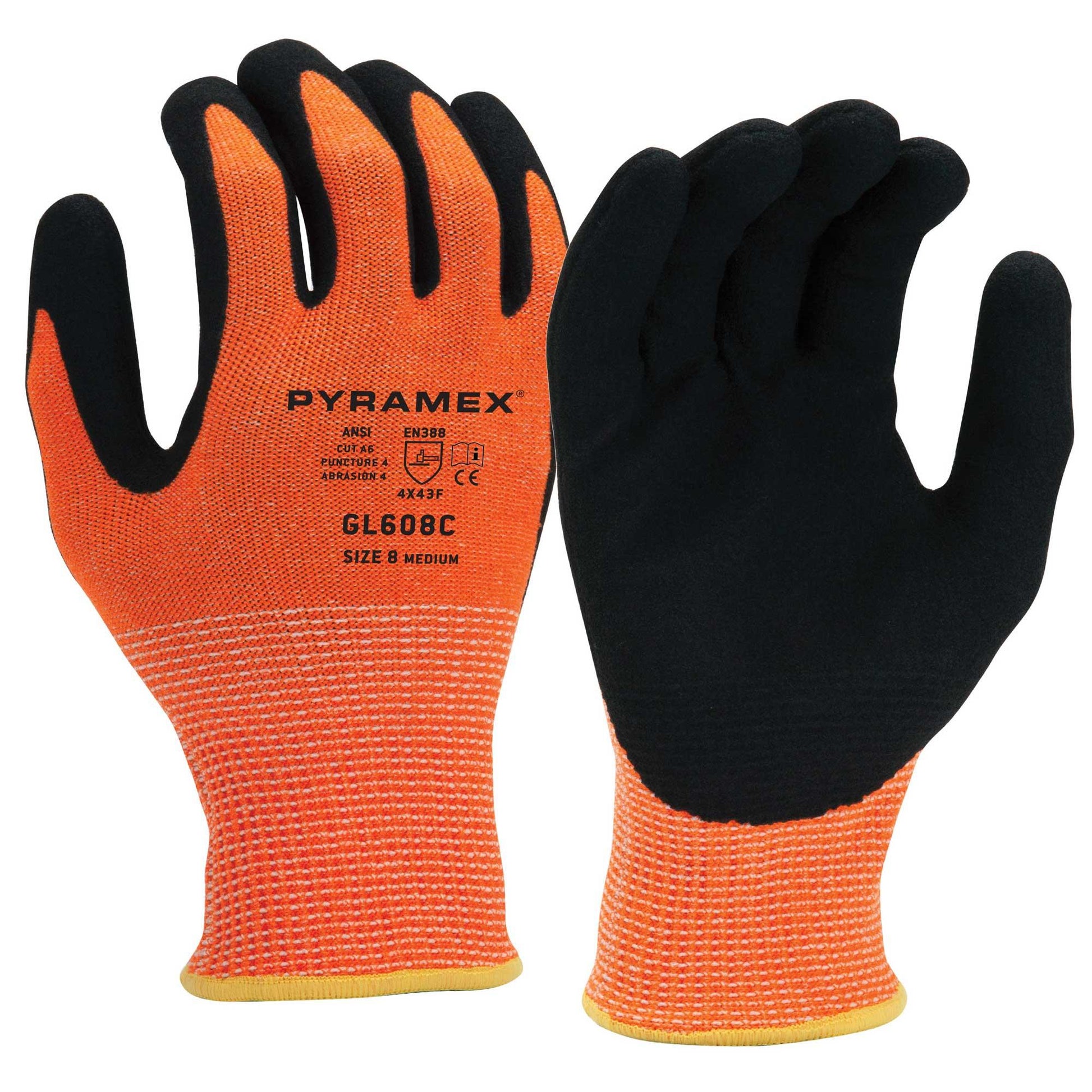 Pyramex GL608CS glove - cut resistance