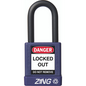 ZING Padlock, Purple, Keyed Different - official Zing product image 1