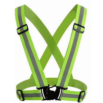 Cordova Lime Reflective Suspenders/braces, 4 Cm. #RB101