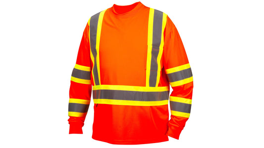 Pyramex RCLTS31 Series Hi-Vis Shirts 2X-Large Hi-vis Orange model RCLTS3120X2
