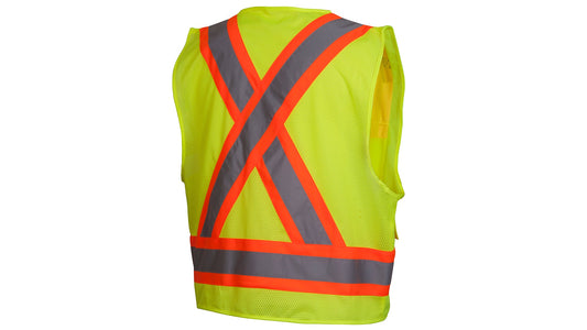 Pyramex RCZ24 Series Hi-Vis Safety Apparel Medium Hi-vis Lime model RCZ2410M