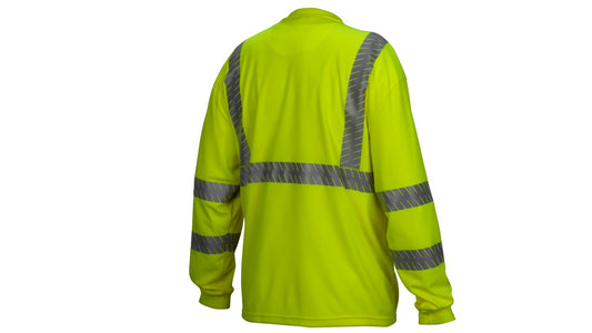 Pyramex RLTS33 Series Hi-Vis Shirts Small Hi-vis Lime model RLTS3310S