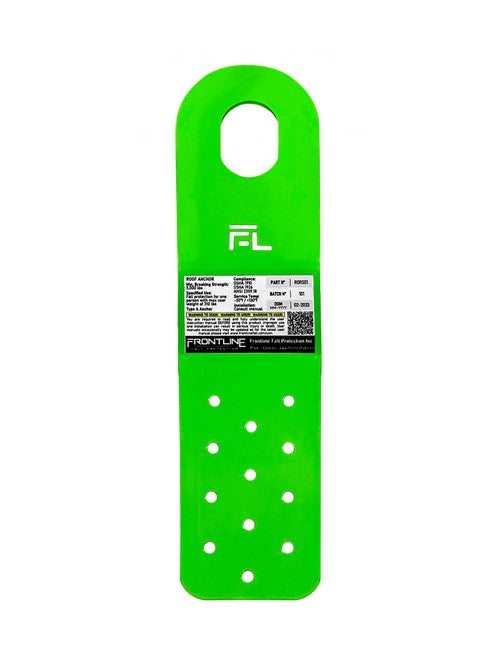 Frontline RORS01 Residential PitchFast Roof Anchor - Green