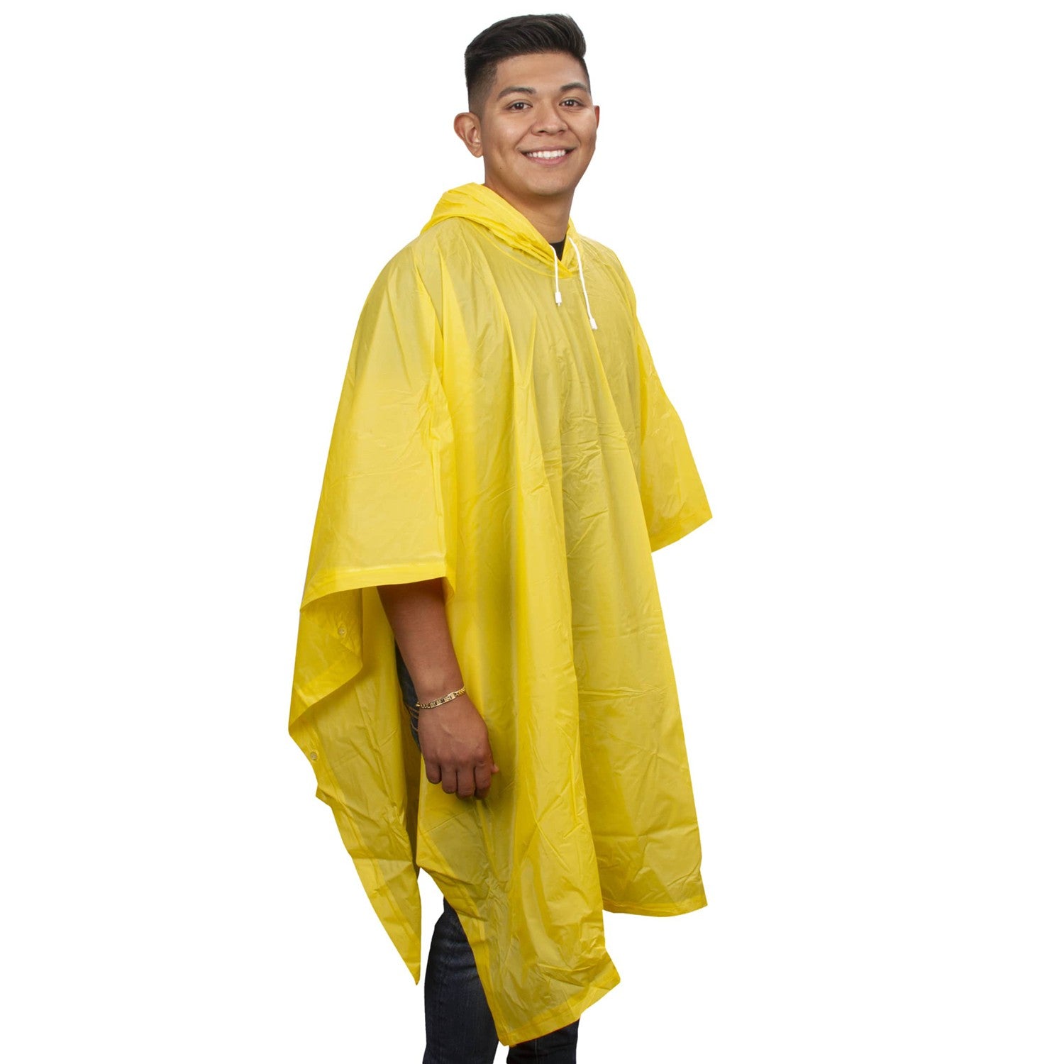 Cordova Rain Poncho, .10mm Single-ply PVC Fabric #SPRP10Y