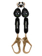 Frontline Fall RPW062R Web Twin Leg 6' SRL with Steel Rebar Hook Ends Polyurethane product image