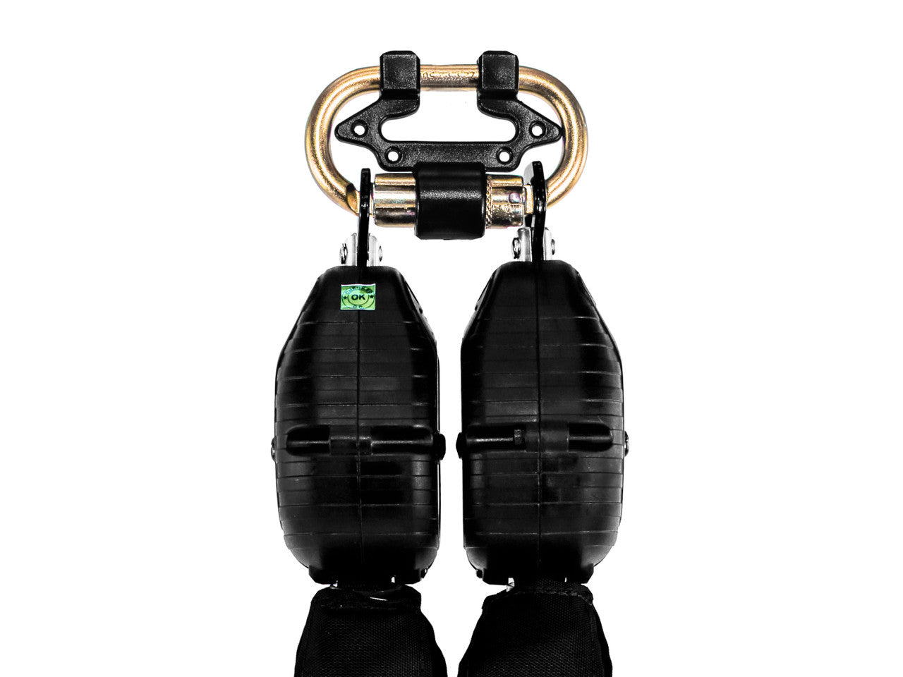 Frontline Fall RPW062R Web Twin Leg 6' SRL with Steel Rebar Hook Ends Polyurethane product image