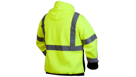 Pyramex RSSH32 Series Cold Stress PPE Small Hi-vis Lime model RSSH3210S