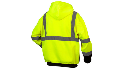 Pyramex RSZH33 Series Hi-Vis Safety Apparel Small Hi-vis Lime model RSZH3310S