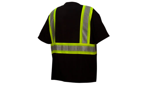 Pyramex RTS23 Series Hi-Vis Shirts Small Black model RTS2311S