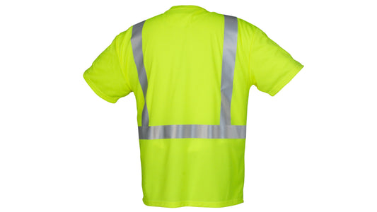 Pyramex RTSHS21 Series Hi-Vis Shirts Small Hi-vis Lime model RTSHS2110S