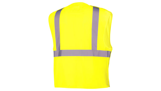 Pyramex RVHL25 Series Hi-Vis Safety Apparel Small Hi-vis Lime model RVHL2510BRDS
