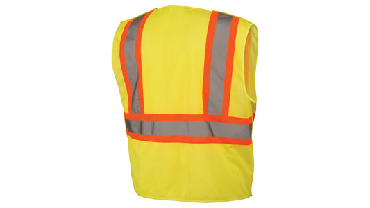 Pyramex RVHL27 Series Hi-Vis Safety Apparel Small Hi-vis Lime model RVHL2710BRS