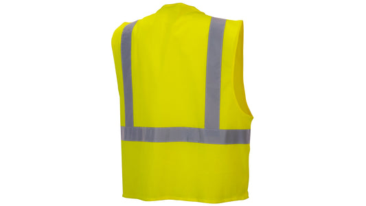 Pyramex RVHL29 Series Hi-Vis Safety Apparel Small Hi-vis Lime model RVHL2910S