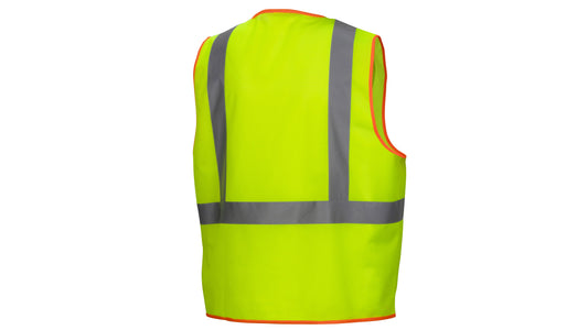 Pyramex RVHL40 Series Hi-Vis Safety Apparel Small Hi-vis Lime model RVHL4010S