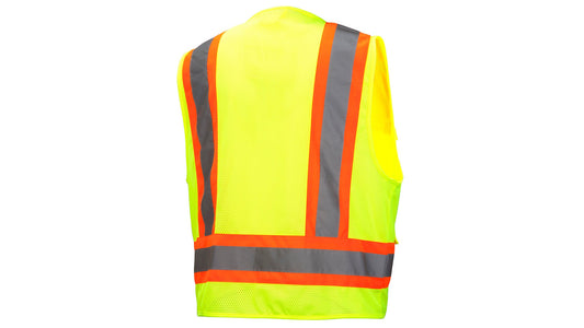 Pyramex RVZ24SE Series Flame Resistant Safety Apparel Small Hi-vis Lime model RVZ2410SES